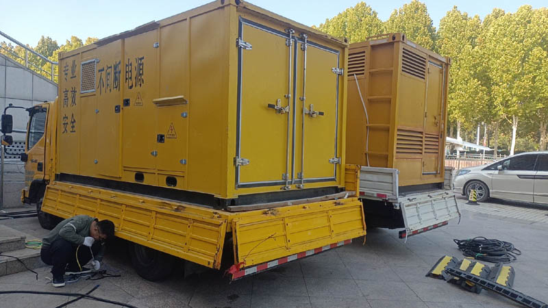 乐东柴油发电机组和UPS电源配合使用时的注意事项